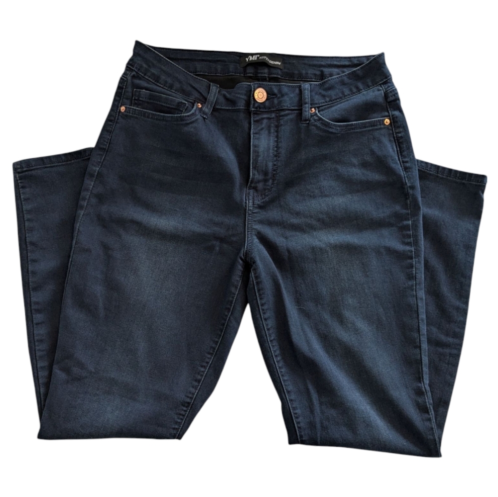 YMI hyperDenim Women's Dark Blue Jeans Size L